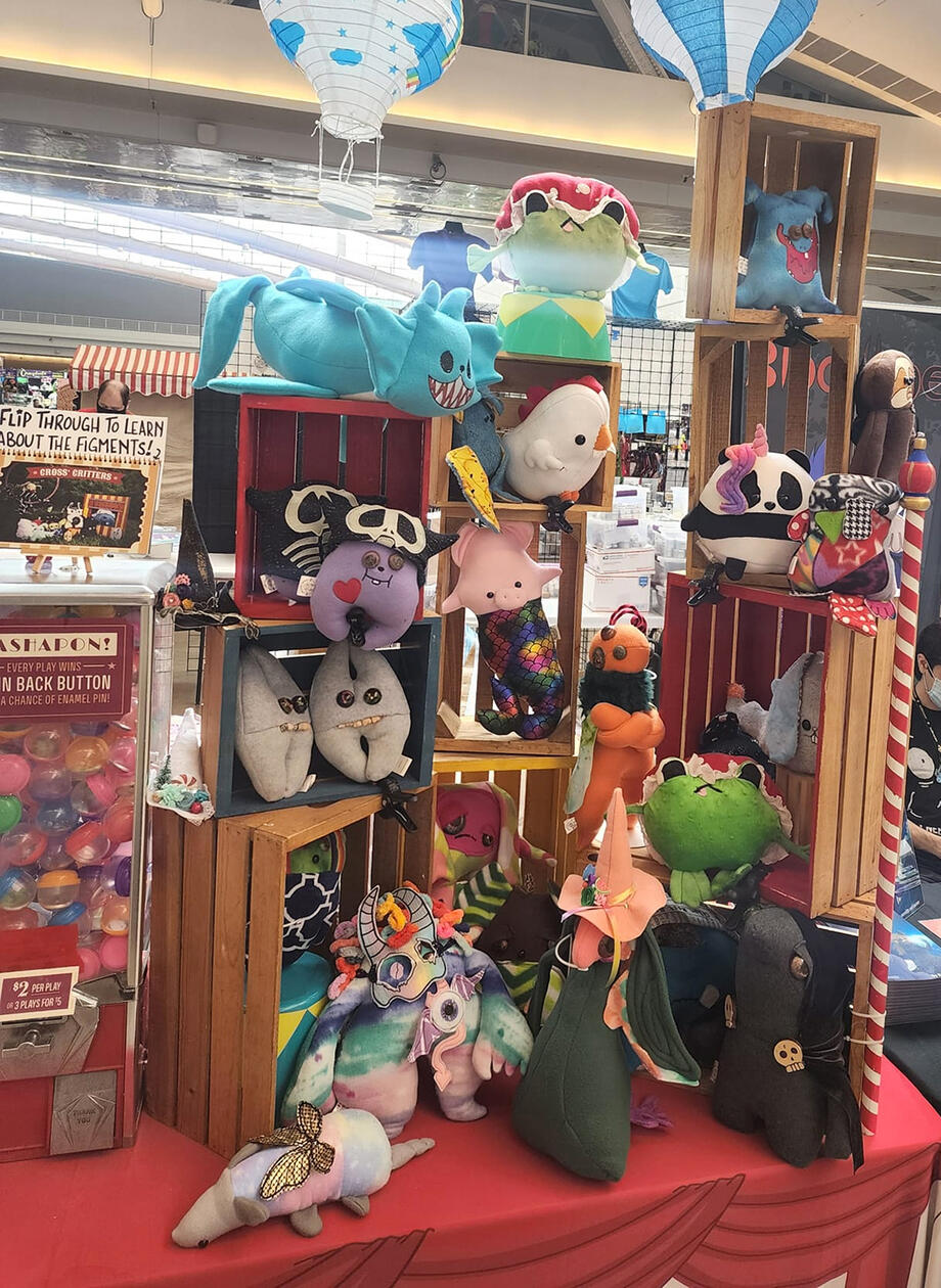 Plush Table Display